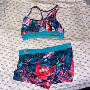 ethika bra and short set